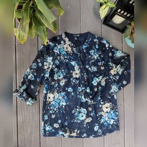 Floral Long Sleeve Blouse